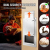 VEVOR Pet Door, 12.28" x 17.13" Metal Frame with Lock and 3-Flap System Weatherproof Doggy Door, Easy to Install in Interior or Exterior Walls, Pet Door Suitable for Cat Doggie Kitties (White-Medium)