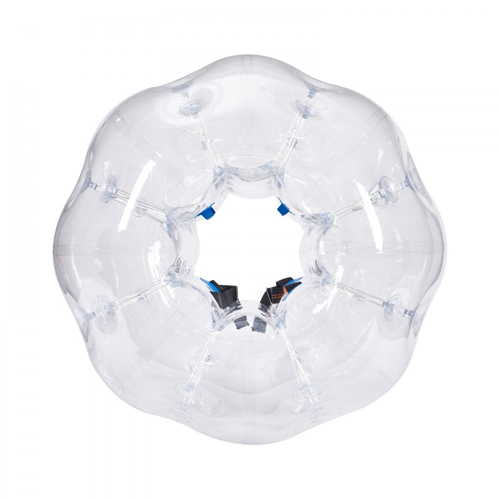 VEVOR Inflatable Bumper Ball 1-Pack, 4FT/1.2M Body Sumo Zorb Balls for Teen & Adult, 0.8mm Thick PVC Human Hamster Bubble Balls for Outdoor Team Gaming Play, Bumper Bopper Toys for Garden, Yard, Park