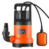 VEVOR Utility Pump, 1 HP, 4000 GPH High Flow, 31 ft Head, Sump Pump Submersible Water Pump Portable Utility Pump with 10 ft Long Power Cord for Draining Water from Swimming Pool Garden Pond Basement