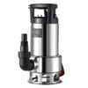 VEVOR 1HP Sump Pump, 4020GPH, 30FT Lift Stainless Steel Submersible Sludge Pump with 26FT Power Cord Automatic ON/OFF Float Switch, Drain Clean/Dirty Water for Basement Flood Pool Pond Garden Hot Tub