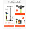 VEVOR Mini Scuba Tank, 0.5L Portable Diving Tank for Underwater Breathing, Reusable Lung Diving Cylinder up to 10 Minutes Dive Time, Emergency Rescue Pony Bottle with Refill Adapter for Snorkeling