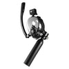 VEVOR Scuba Tank, 0.5L Portable Scuba Diving Tank, Diving Oxygen Cylinder Supports 5-10 Minutes Underwater Breathing, 98.43 ft Diving Depth, Lung Tank Kit with Snorkel Mask for Underwater Exploration