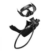 VEVOR Mini Scuba Tank, 1L Portable Diving Tank for Underwater Breathing, Reusable Lung Diving Cylinder up to 20 Minutes Dive Time, Emergency Rescue Pony Bottle with Adapter & Goggles for Snorkeling
