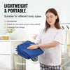 VEVOR Universal Full Body Patient Lift Sling, Patient Lift Medical Sling for Easy Transfer and Bathing, Polyester Patient Aid Transfer Sling for Elderly Bariatric Disabled Bedridden, 400LBS Capacity