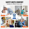 VEVOR Universal Full Body Patient Lift Sling, Patient Lift Medical Sling for Easy Transfer and Bathing, Polyester Patient Aid Transfer Sling for Elderly Bariatric Disabled Bedridden, 400LBS Capacity
