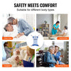 VEVOR Universal Full Body Patient Lift Sling - Large, Patient Lift Medical Sling for Easy Transfer and Bathing, Polyester Patient Aid Transfer Sling for Elderly, Disabled, Bedridden, 500LBS Capacity
