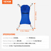 VEVOR Universal Full Body Patient Lift Sling - Medium, Patient Lift Medical Sling for Easy Transfer and Bathing, Polyester Patient Aid Transfer Sling for Elderly, Disabled, Bedridden, 600LBS Capacity
