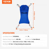 VEVOR Universal Full Body Patient Lift Sling-Extra Large, Patient Lift Medical Sling for Easy Transfer and Bathing, Polyester Patient Aid Transfer Sling for Elderly Disabled Bedridden, 600LBS Capacity