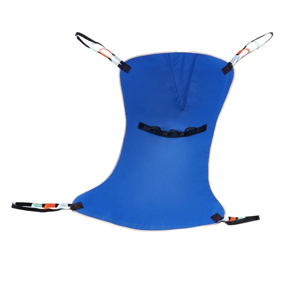 VEVOR Universal Full Body Patient Lift Sling-Extra Large, Patient Lift Medical Sling for Easy Transfer and Bathing, Polyester Patient Aid Transfer Sling for Elderly Disabled Bedridden, 600LBS Capacity