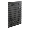 VEVOR Gun Rack, Wall Mount, Tactical Rifle Shotgun Handgun Storage, Heavy-Duty PVC Panels & Steel Wall Racks, Securely Holds up to 2 Rifles & 4 Pistols, Modular Firearms Gun Gear Accessories Organizer
