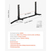 VEVOR Joist Mount Pull Up Bar, Ceiling Mounted Chin Up Bar for Home Gym, Multi-Grip Pull Ups, 42 in Width Multifunctional Training Station, Heavy Duty Steel Upper Body Workout Bars, 440 lbs Capacity