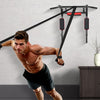 VEVOR Multifunctional Pull Up Bar, Wall Mounted Chin Up Bar Dip Station for Home Gym, Heavy Duty Steel Upper Body Workout Pull Ups, Power Tower Set Training Equipment Fitness, 440 lbs Weight Capacity