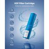 VEVOR Whole House Water Filter Replacement Cartridge, 4.5" x 20" Coconut Shell Activated Carbon KDF Filter for Whole Home Water Filtration System, Reduce Heavy Metal, Chlorine, Taste, Odor