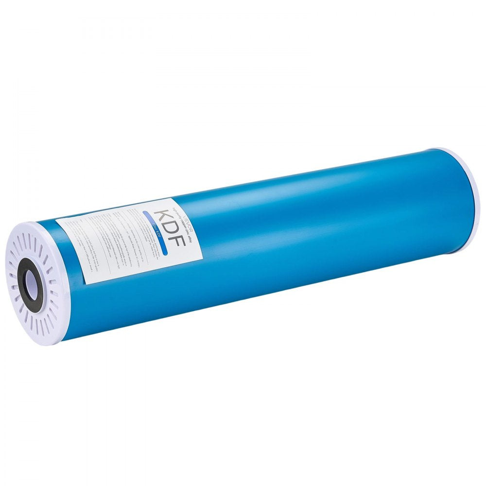 VEVOR Whole House Water Filter Replacement Cartridge, 4.5" x 20" Coconut Shell Activated Carbon KDF Filter for Whole Home Water Filtration System, Reduce Heavy Metal, Chlorine, Taste, Odor