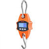 VEVOR Digital Crane Scale, 880 lbs/400 kg, Industrial Heavy Duty Hanging Scale with Cast Aluminum Case & LCD Screen, Handheld Mini Crane with Hooks for Farm, Hunting, Fishing, Outdoor, Garage (Orange)