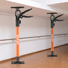 VEVOR Cabinet Jack Support Pole, 2-Pack, 20.8-45.3 Inch Steel Telescopic Quick Support Rod, Adjustable 3rd Hand System up to 154 lbs Capacity for Installing Cabinets, Lifting Drywall, Cargo Bars