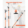 VEVOR Cabinet Jack Support Pole, 2-Pack, 45.7-114.2 Inch Steel Telescopic Quick Support Rod, Adjustable 3rd Hand System up to 154 lbs Capacity for Installing Cabinets, Lifting Drywall, Cargo Bars