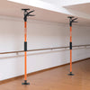 VEVOR Cabinet Jack Support Pole, 2-Pack, 45.7-114.2 Inch Steel Telescopic Quick Support Rod, Adjustable 3rd Hand System up to 154 lbs Capacity for Installing Cabinets, Lifting Drywall, Cargo Bars