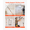VEVOR Cabinet Jack Support Pole, 8-Pack, 45.7-114.2 Inch Steel Telescopic Quick Support Rod, Adjustable 3rd Hand System up to 154 lbs Capacity for Installing Cabinets, Lifting Drywall, Cargo Bars