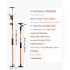 VEVOR Cabinet Jack Support Pole, 8-Pack, 45.7-114.2 Inch Steel Telescopic Quick Support Rod, Adjustable 3rd Hand System up to 154 lbs Capacity for Installing Cabinets, Lifting Drywall, Cargo Bars