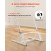 VEVOR Ballet Barre, 3 ft Freestanding Portable Barre Bar, Home Fitness Exercise Equipment for Abs, Arms, Strength, and Cardio, Easy to Store Foldable Stretching Dance Bars, 4 Level Height Adjustable