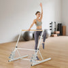VEVOR Ballet Barre, 3 ft Freestanding Portable Barre Bar, Home Fitness Exercise Equipment for Abs, Arms, Strength, and Cardio, Easy to Store Foldable Stretching Dance Bars, 4 Level Height Adjustable