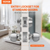 VEVOR Door Knob and Deadbolt Set, Satin Nickel Entry Door Knob and Single Cylinder Deadbolt Combo Pack, Fit for 1-3/8" to 1-3/4" Door Thickness, Door Lockset with Deadbolt for Entrance and Front Door
