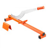 VEVOR 12 inch Vinyl Floor Cutter, 10mm Thick Laminate Flooring Cutter with Cutting Angle Guide, Rubber Handle, Honing Stone, D2 Steel Blade for Cutting Laminate, Vinyl, Home Renovation