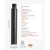 VEVOR Core Drill Bit, 2-1/2 inch Diameter, 14 inch Drilling Depth, 1-1/4 in-7 Internal Thread, High-Precision Welding Technology, Wet Diamond Core Bit for Reinforced Concrete, Bricks, and Masonry