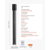 VEVOR Core Drill Bit, 1-1/2 inch Diameter, 14 inch Drilling Depth, 1-1/4 in-7 Internal Thread, High-Precision Welding Technology, Wet Diamond Core Bit for Reinforced Concrete, Bricks, and Masonry