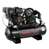 VEVOR 30 Gallon Gas Powered Air Compressor, 15HP 7.65CFM at 90 PSI Air Tank, Gas Driven Two-Stage Compression System with Twin Cylinder Piston Pump & 175 PSI Max Pressure for Workshops Constructions