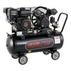 VEVOR 20 Gallon Gas Powered Air Compressor, 7HP 4.7CFM at 90 PSI Air Tank, Gas-Driven Air Compression System with Twin Cylinder Piston Pump, 115 PSI Max Pressure, 4 Wheels for Workshops Constructions