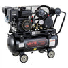 VEVOR 10 Gallon Gas Powered Air Compressor, 7HP 4.7CFM at 90 PSI Air Tank, Gas-Driven Air Compression System with Twin Cylinder Piston Pump, 115 PSI Max Pressure, 4 Wheels for Workshops Constructions