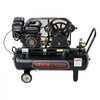 VEVOR 20 Gallon Gas Powered Air Compressor, 7HP 4.7CFM at 90 PSI Air Tank, Gas-Driven Air Compression System with Twin Cylinder Piston Pump, 115 PSI Max Pressure, 2 Wheels for Workshops Constructions