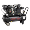 VEVOR 20 Gallon Gas Powered Air Compressor, 7HP 6.2CFM at 90 PSI Air Tank, Gas-Driven Air Compression System with Three-Cylinder Piston Pump, 115 PSI Max Pressure, 2 Wheels for Workshops Constructions