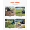 VEVOR Drag Harrow, 66" Width Tow Behind Drag Harrow, Q235 Steel Driveway Grader with Adjustable Bars & Pin Hitch, Support up to 50 lbs, Tractor Driveway Harrow for ATVs, UTVs, Garden Lawn Tractors