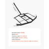 VEVOR Drag Harrow, 66" Width Tow Behind Drag Harrow, Q235 Steel Driveway Grader with Adjustable Bars & Pin Hitch, Support up to 50 lbs, Tractor Driveway Harrow for ATVs, UTVs, Garden Lawn Tractors