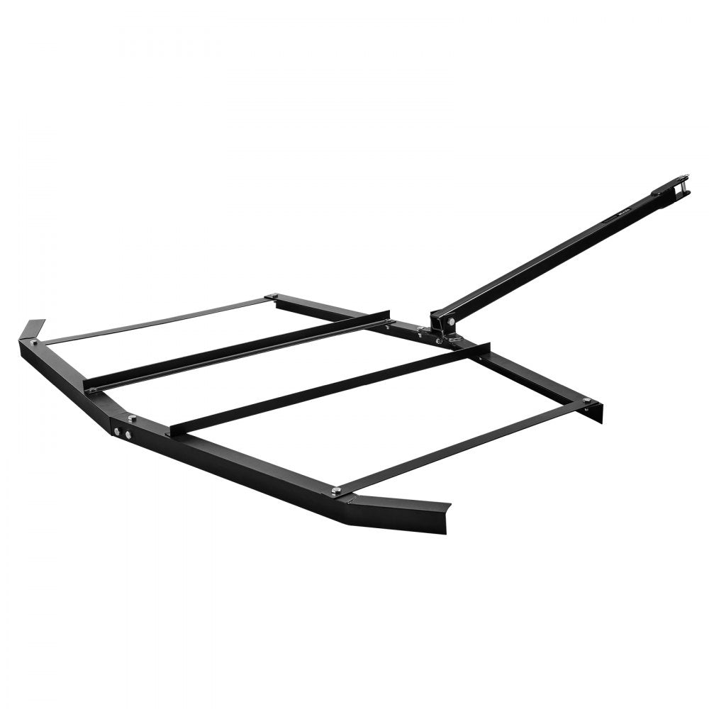VEVOR Drag Harrow, 72" Width Tow Behind Drag Harrow, Q235 Steel Driveway Grader with Pin-Style Hitch, Driveway Tractor Gravel Level Driveway Grader for ATVs, UTV, Garden Lawn Tractors