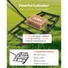 VEVOR Drag Harrow, 84" Width Tow Behind Drag Harrow, Q235 Steel Driveway Grader with Adjustable Bars & Pin Hitch, Support up to 50 lbs, Tractor Driveway Harrow for ATVs, UTVs, Garden Lawn Tractors