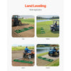 VEVOR Drag Harrow, 8 ft Heavy Duty Tow Behind Drag Harrow with Adjustable Bars & 72 in Chain, Driveway Grader Landscape Rake for ATV, UTV, Tractor, Mower Tow Behind Yard Lawn Leveling Tool