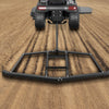 VEVOR Driveway Drag, 76.57" Width Tow Behind Drag Harrow, Q235 Steel Driveway Grader with Adjustable Bars, Support up to 50 lbs, Driveway Tractor Harrow for ATVs, UTVs, Garden Lawn Tractors