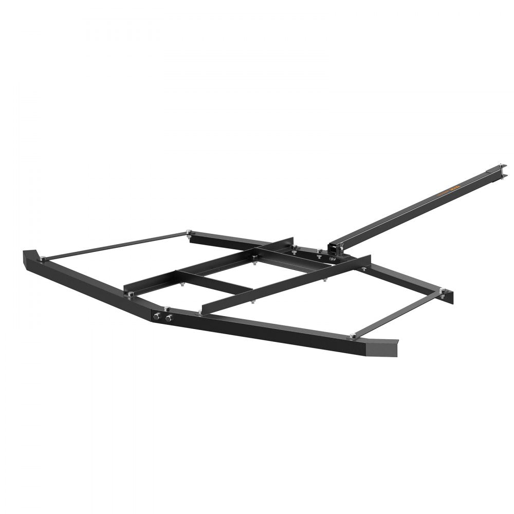 VEVOR Driveway Drag, 76.57" Width Tow Behind Drag Harrow, Q235 Steel Driveway Grader with Adjustable Bars, Support up to 50 lbs, Driveway Tractor Harrow for ATVs, UTVs, Garden Lawn Tractors