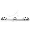 VEVOR Drag Harrow, 96 x 20 in, Tow-Behind Driveway Grader with Adjustable Width & 50lbs Load Capacity, Heavy Duty Lawn Leveling Rake, Galvanized Steel Gravel Driveway Drag, Fits ATVs UTVs Tractors