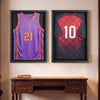 VEVOR Jersey Frame Display Case, 31.3 x 23.2 in, Wooden Sport Jersey Shadow Box with 98% UV Protection PC Panel and Hanger, Magnetic Lock, for Baseball Basketball Football Hockey Shirt Uniform, 2 Pack