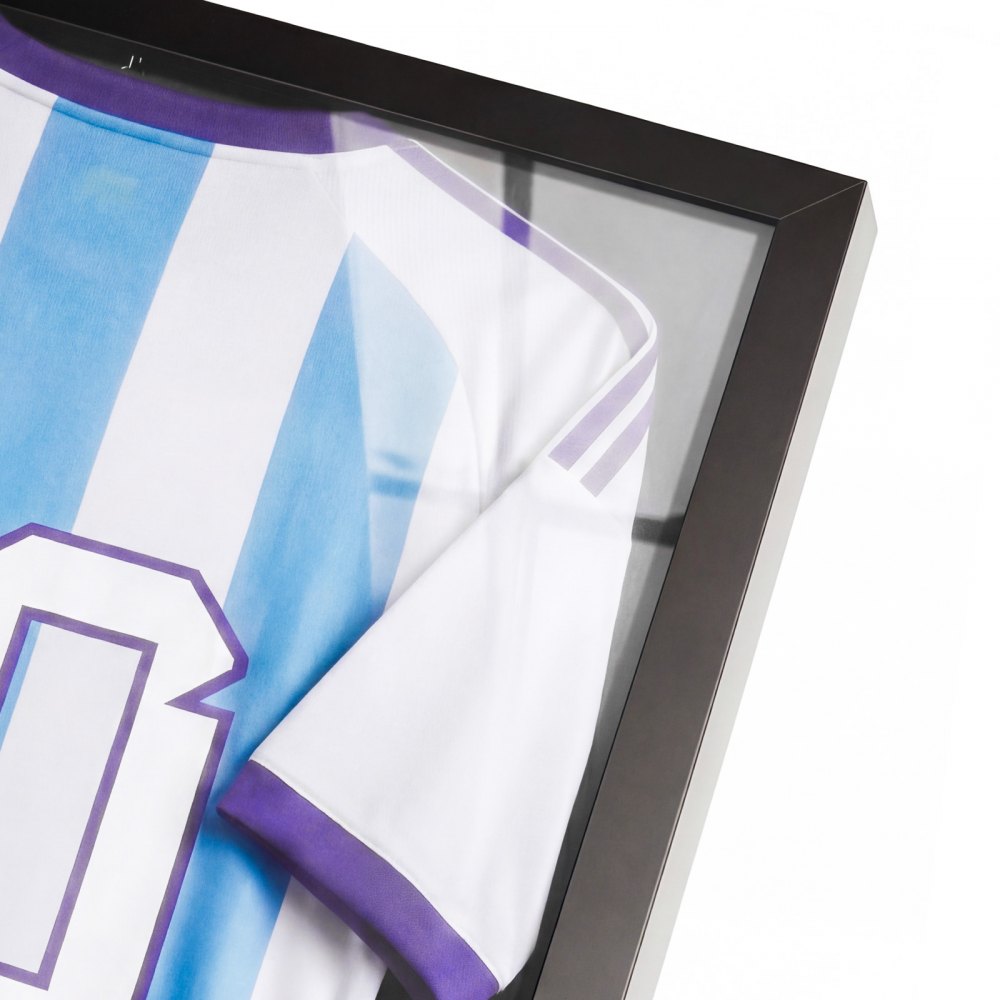 VEVOR Jersey Frame Display Case, 35.4 x 27.6 x 1.2 in, Wooden Sport Jersey Shadow Box with 98% UV Protection PC Panel and Hanger, for Baseball Basketball Football Hockey Shirt Sport Uniform, Black