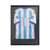 VEVOR Jersey Frame Display Case, 36.4 x 28.3 x 1.5 in, Wooden Sport Jersey Shadow Box with 98% UV Protection PC Panel and Hanger, Magnetic Lock, for Baseball Basketball Football Hockey Shirt Uniform