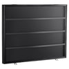 VEVOR 36 Graded Sports Card Display Case, 30.5x24.3x2.1 in, Baseball Card Display Frame with 98% UV Protection Clear View PC Glass, Lockable Wall Cabinet for Football Basketball Hockey Trading Card