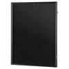 VEVOR Jersey Display Frame Case, 24 x 32 x 1.5 in, Large Lockable Sport Jersey Shadow Box with 98% UV Protection PC Glass and Hangers, for Baseball Basketball Football Hockey Shirt and Uniform, Black