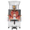 VEVOR Commercial Orange Juicer Machine, 120W Electric Automatic Orange Squeezer, Lemon Citrus Pomegranates Extractor for 20 per Minute, Stainless Steel, with Water Tap, Peels Collecting Bucket