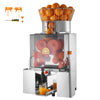 VEVOR Commercial Orange Juicer Machine, 120W Electric Automatic Orange Squeezer, Lemon Citrus Pomegranates Extractor for 20 per Minute, Stainless Steel, with Water Tap, Peels Collecting Bucket